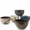 Artisan Ceramic Bowl Set Made in Japan Available at Miya.