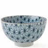 Asanoha Colors 4.5" Rice Bowl - Blue