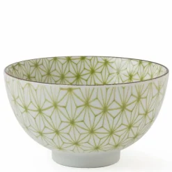 Asanoha Colors 4.5" Rice Bowl - Green