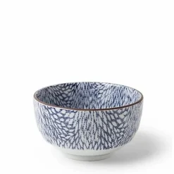 Beautiful blue and white pattern ceramics made in Japan available at Miya.