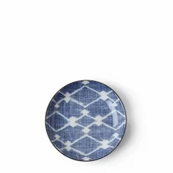 Beautiful blue and white pattern ceramics made in Japan available at Miya.