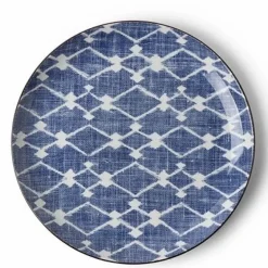 Beautiful blue and white pattern ceramics made in Japan available at Miya.