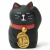 Black Fortune Cat from Decole Japan available at Miya.