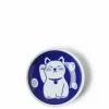 Blue & White Cat Themed Tableware Made in Japan Available at Miya.