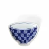 Blue & White mini sauce dish teacup shape made in Japan available at Miya.