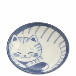 Blue Cats 3.75" Sauce Dish