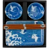 Blue Cranes Sushi Set at Miya