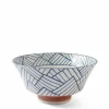 Blue White Ramen Bowl 7" Ajiromon