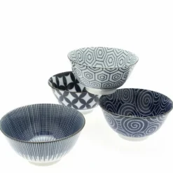 Bowl Set Modern Indigo 5-1/4"