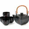 Calligraphy Black Tea Set at Miya