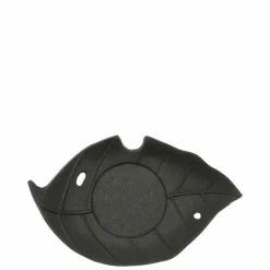 Cast Iron Black Leaf Coaster