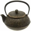 Cast Iron Teapot Black Maple