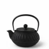 Cast Iron Teapot Black Wave 0.65L