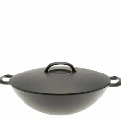 Cast Iron Wok 12-1/2"