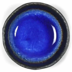 Cobalt Blue 3.25" Round Sauce Dish at Miya