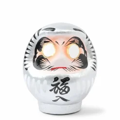 Daruma Silver Perseverance 3-3/4"