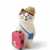 Figurine - Traveling Cat