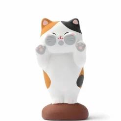 Figurine Window Cat Calico Mike