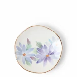Floral Mini Plate Blue