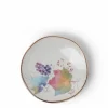 Floral Mini Plate Rainbow Leaves