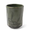 Green Sasa 8 Oz. Teacup