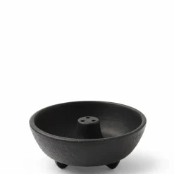 Incense Holder Black Center Cone