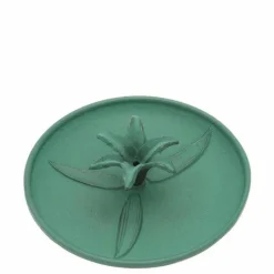 Incense Holder Green Lily