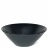 Iron Glaze Black Matte 8" Ramen Noodle Bowl at Miya