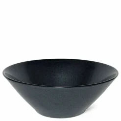 Iron Glaze Black Matte 8" Ramen Noodle Bowl at Miya