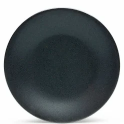 Iron Glaze Dark Gray 11" Round Dinner Plate at Miya