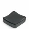 Iron Glaze 1.25" Sq. Chopstick Rest at Miya