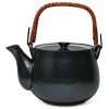 Iron Glaze 7.5" x 5.5" x 8"h 38 oz. Teapot at Miya