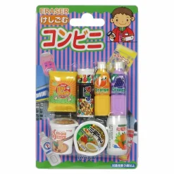 Iwako Convenience Store Eraser Pack