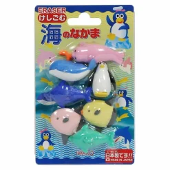 Iwako Marine Animals Eraser Pack