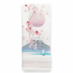 Japanese Cotton Tea Towels Tenugui made in Japan available at Miya.