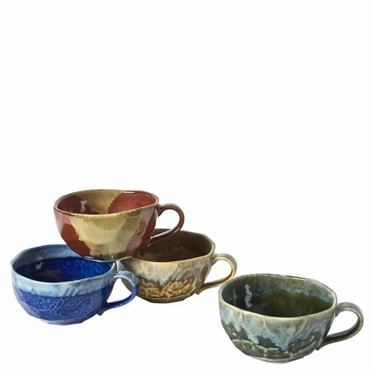 Jewel Boulder 8 Oz. Mug Set