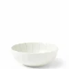 Kasa parasol lines make a simple elegant design for this ceramic bowl made in Japan available at Miya.