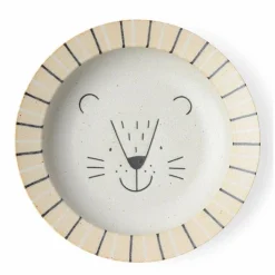 Mogu Mogu Lion Shallow Bowl 8.75"