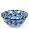 Monyou blue and white pattern Star 6" bowl