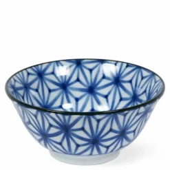 Monyou blue and white pattern Star 6" bowl