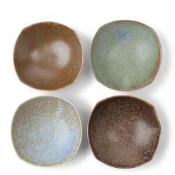 Pacific Forest Matte Sauce Dish Set 4-1/4"