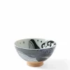 Rice Bowl Blue Whale Waves
