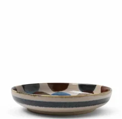 Rustic Dots 7.75" Shallow Bowl