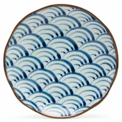 Saikai Nami Waves 9" Plate