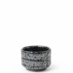 Sake Cup 2.5 oz. Metallic Black