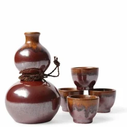 Sake Set Tetsuaka Kin Nagashi