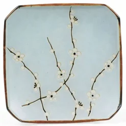 Spring Blossoms 5.25" Sq. Plate