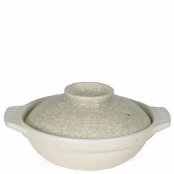 Sumi Kannyu White Donabe Casserole, 22 Oz.