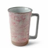 Tall Mug Red Wave 12 oz.