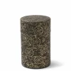 Tea Canister Black/Gold Mum